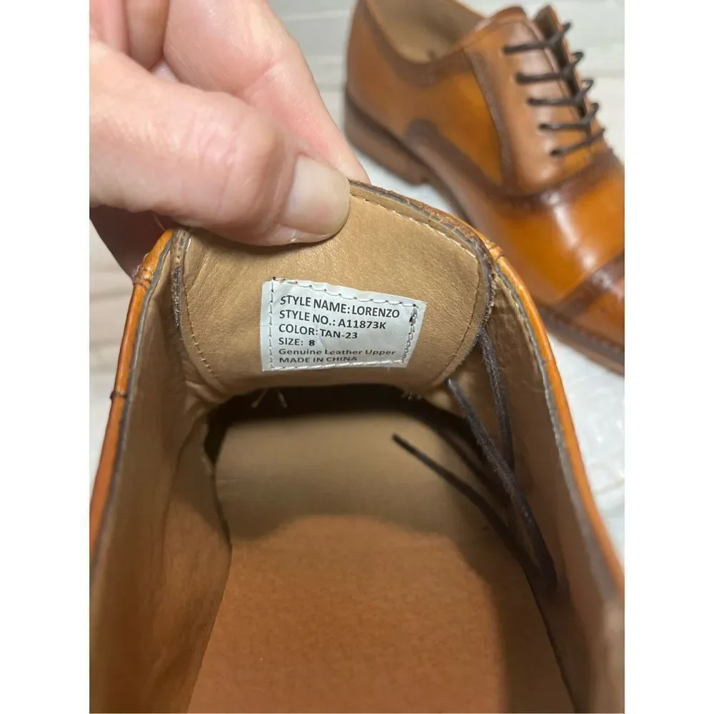 LA MILANO CAP TOE LACED UP OXFORD